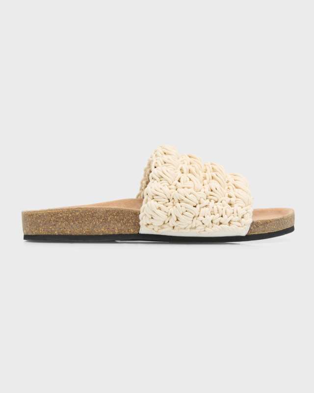 Crochet Comfort Easy Slide Sandals